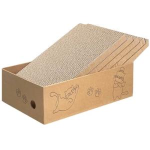 Buy cheap Pet Suppliers 5 Packs in 1 Cat Scratch Pad with Box Suitable for Cats to Rest Grind Claws and Play product