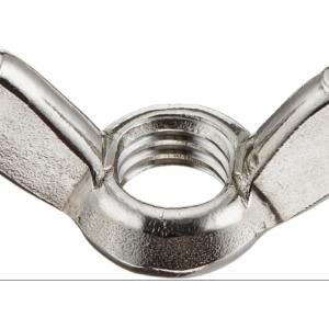 Buy cheap M6 M10 M12 18-8 Stainless Steel Wing Nut Square Wing Round Butterfly Nut DIN314 DIN315 from wholesalers