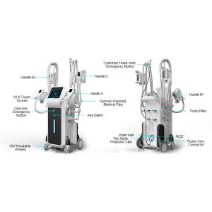 Buy cheap Cool technology fat freezing machine, cryolipolysis machine 5 handles for double chin from wholesalers