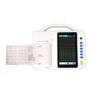 Buy cheap 6 Channels ECG Machine Electrocardiograph Touch Screen from wholesalers
