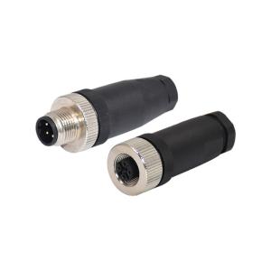 Sensor M12 A Code Male or femle Assembly Plug Plastic Case Waterproof Connector