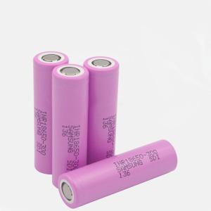 Buy cheap 18650 3.7V 3000mah 30Q Lithium Solar Rechargeable Battery Cells from wholesalers