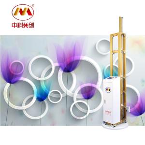 Buy cheap Auto Color Matching Multi Speed Lcd Wall Mural Printing Machine With Lead Rails from wholesalers