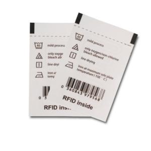 Buy cheap Polyester Programmable RFID Care Label R6P 960MHZ Frequency product