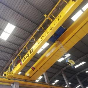 Buy cheap 10T Workshop Double Girder Eot Crane , Travelling Bridge Crane With LED Load Displayer from wholesalers