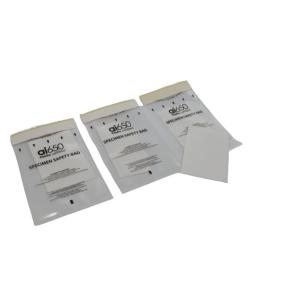 Buy cheap Leakproof Clear / White 95kPa Specimen Transfer Bag Individual Pouch Packaging from wholesalers