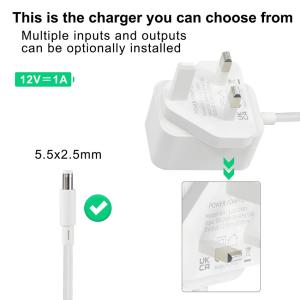 Buy cheap 12V 2A UK Plug Power Supply Adapter with 5.5x2.1mm DC Jack from wholesalers