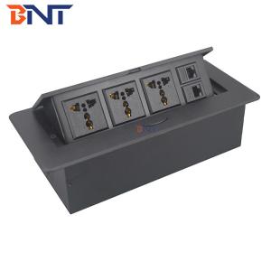 Buy cheap Pop Up Type Table Mounted Power Data Socket Outlet Box With RJ45 Data Ports from wholesalers