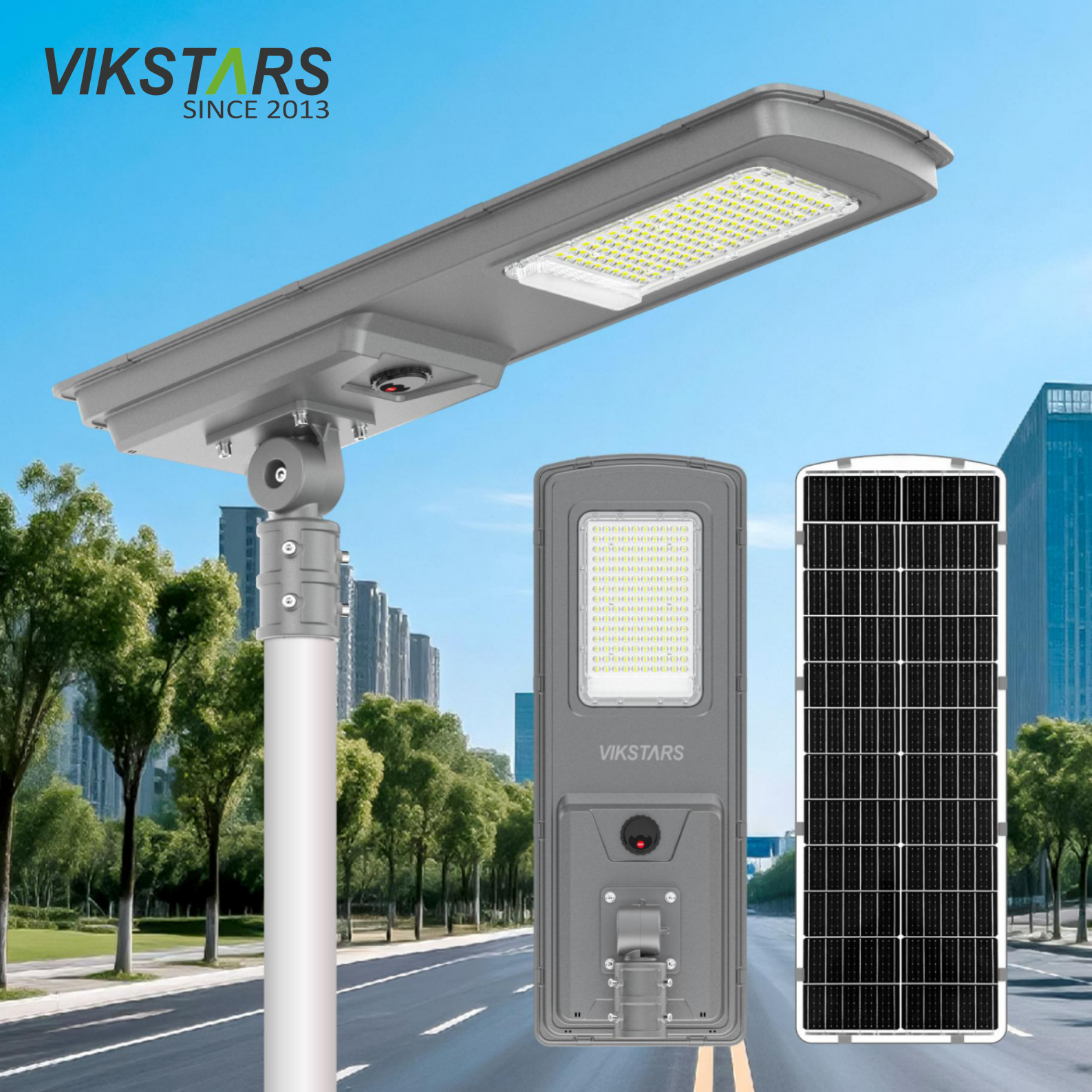 Buy cheap 2025 Newest All in One Solar Street Lights Outdoor 300w 400w 500w Lamp for Road With Light Sensor Motion Sensor Solar Lamp from wholesalers