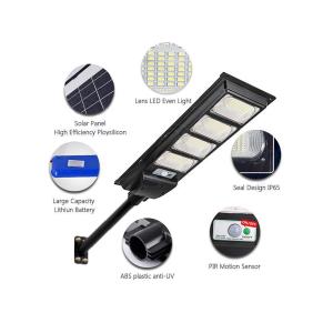 Buy cheap LED Street Light Solar Power With Pole Remote Control Sensor Waterproof Lamp High Lumen Outdoor Led Solar Street Light from wholesalers