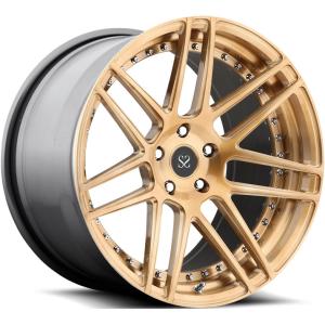 Buy cheap Classical Staggered  22inch 2-Piece Forged Wheels For Auid RS6 5x112 from wholesalers