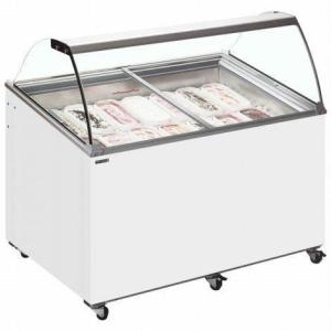 Buy cheap LED Lighting Glass Top Chest Freezers Flexible Combination With Digital Thermostal from wholesalers