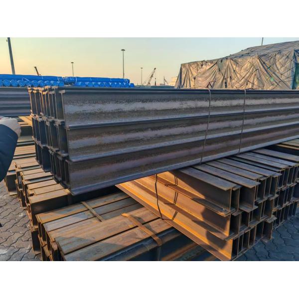 Quality 6m/12m Length H-Shaped Steel 100% Inspection Before Shipment Flange Width 100mm-300mm for sale