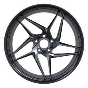 Buy cheap Matt Black Two Piece Forged Wheels from wholesalers