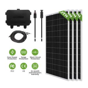 Buy cheap Mono Solar Power Panel Kit PV Inverter Off Grid 5Kw With MPPT Controller from wholesalers