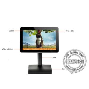 Buy cheap 10.1inch Desktop Rotate Restaurant Touchscreen Ordering Machine DC Powered Android Advertising Media Player from wholesalers