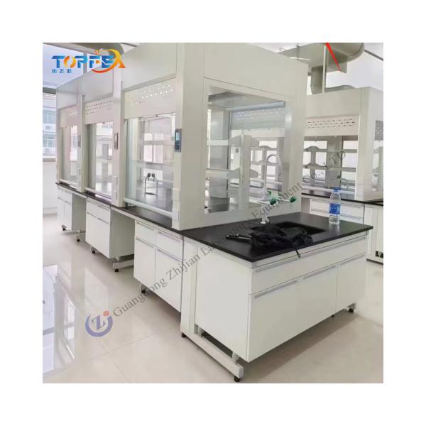 Customizable Lab Island Bench for Laboratories with High Standards and