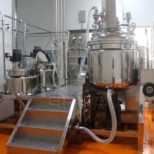 Buy cheap Toothpaste Production Vacuum Emulsifying Machine Shampoo Homogenizer 300L-3000L from wholesalers
