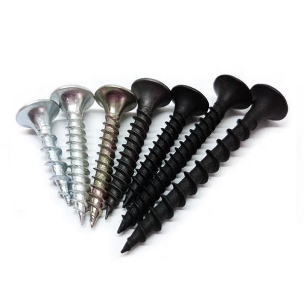 Quality White 4x20mm Zinc Plated Chipboard Screw For Furniture Fitting for sale