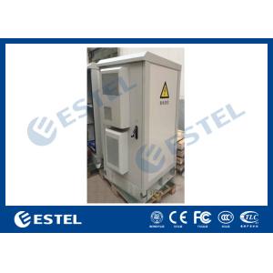 Custom Galvanized Steel Outdoor Power Enclosure Equipment Rack Cabinet