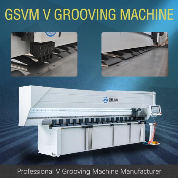 Buy cheap CE V Groove Cutting Machine Metal Curtain Wall Panel Horizontal V Cutting Machine from wholesalers