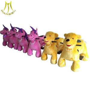 Buy cheap Hansel hot-selling kids plush riding animals plush riding motorized animals from wholesalers