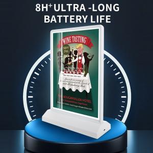 Buy cheap Double Sided A5 Magnetic Light Box with Rechargeable Battery and SMD4014 Light Source from wholesalers