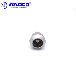 Push Pull Triaxial Male To Female IP68 75 Ohm Coax Connector