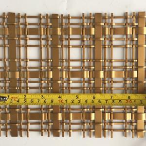 Customized Wire Diameter PVD Coated Woven Metal Mesh Fire Resistant