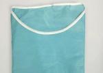 Buy cheap Long Sleeves Green Disposable Surgical Gown Barrier Surgical Gown Breathable from wholesalers