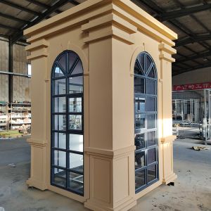 Buy cheap Luxury Stainless Steel Security Booth Ready to Use for Corporate Image Enhancement from wholesalers