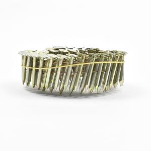 Buy cheap EG Round Head Coil Roofing Nails With Diamond Point 1-1/2in. x .120 in. product
