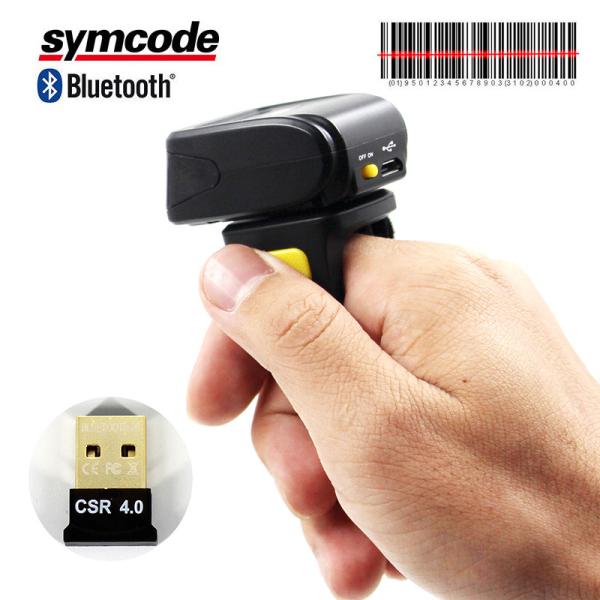 Buy cheap Finger Style Wireless Ring Scanner / 1D Barcode Scanner Advanced Decoding Algorithms from wholesalers