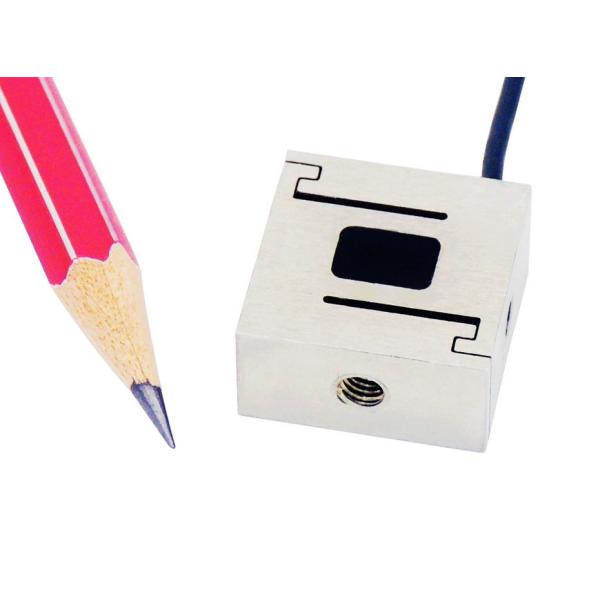 China Miniature Force Sensor 100N 200N 500N 1kN With M4 Mounting Hole on sale China Miniature Force Sensor 100N 200N 500N 1kN With M4 Mounting Hole on sale