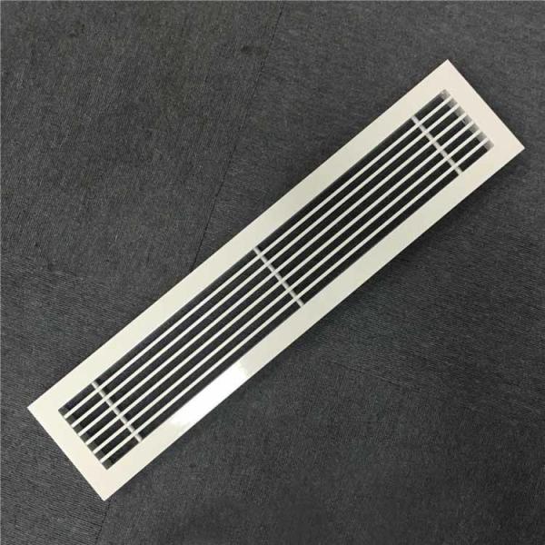 Quality Linear Extruded Aluminum Ceiling Air Diffuser 300x600mm Rectangle for sale