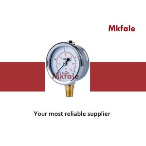 Buy cheap SM1SP One Piece Connection Liquid Pressure Gauge With Crimped Case from wholesalers