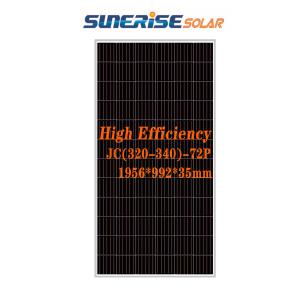 Buy cheap Tempered Glass 340W 72PCS Polycrystalline Solar Panel from wholesalers