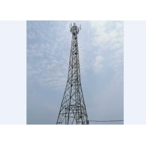 Buy cheap 40M Strong Triangular Telecommunication Tower Erosion Resistant Stable Performance from wholesalers