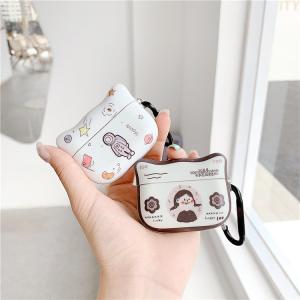 Wireless Chargeable Airpods Protective Cases IMD Cartoon Anti Lost Loop