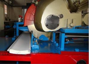 Buy cheap High Speed 0.27-0.4mm Aluminum PU Rolling Shutter Door Roll Forming Machine With Flying Saw Cutting product