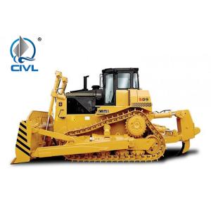 Buy cheap SD08 Shantui Hydraulic Bulldozer Sd08 Mini Bulldozer Cummins Engine, ROPS Cabin Front Blade, Rear Ripper Yellow Color product