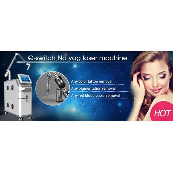 Quality q-switch nd yag laser tattoo removal for spider veins treatment for sale