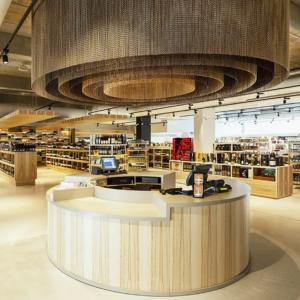 Silver Aluminium Chain Curtain Semi Private Aluminium Link Ceiling