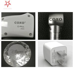 Buy cheap Electronic Component Flying Laser Marking Machine Industrial PVC / Cable Etcher from wholesalers