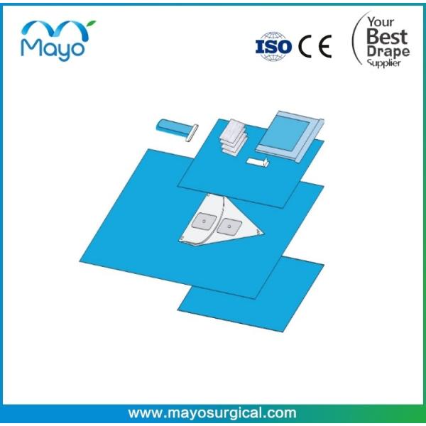 Buy cheap AAMI Level 4 Reinforced Fabric Knee Arthroscopy Drape Pack from wholesalers