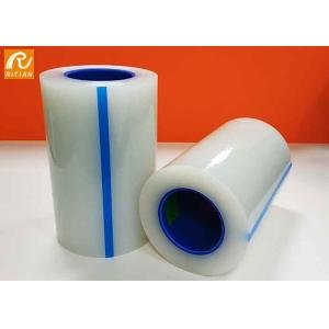 Buy cheap 50micron 70micron Surface Protection Film Transparent Polyethylene Low Adhesion from wholesalers