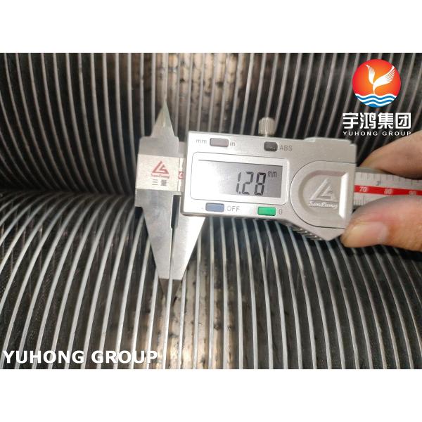 Quality ASTM A376 TP347H Spiral Finned Tube For Heat Exchangers for sale