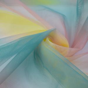 Buy cheap Textile Hand Sewn Pleated Embossed Lace Layered Tulle Fabric from wholesalers