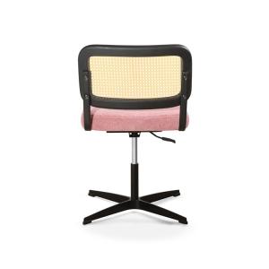 Buy cheap 10.5kg Wicker Desk White Office Executive Chair 47CM Seat PP Rattan Studio from wholesalers