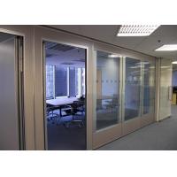 Buy cheap Office Glass Partition Walls , Sliding Glass Partitions For Exhibition Centers product